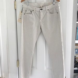 NWT. Rag and Bone. Corduroy jeans.